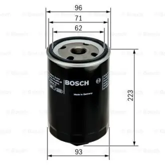 Фільтр масляний 4015 DAF (truck) BOSCH 0451104015