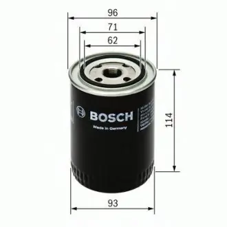 Фильтр масляный, накручиваемый. Фільтр масляний, накручуваний. Oil filter, Spin-On BOSCH 0451203108
