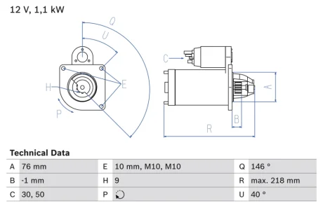 Автозапчасть BOSCH 0986018870