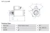 Стартер BOSCH 0986029050 (фото 1)