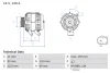 Генератор (14В, 120А, відновлений) FORD B-MAX, C-MAX II, ECOSPORT, FIESTA, FIESTA VI, FOCUS III, FOCUS III/HATCHBACK, FOCUS III/KOMBI, GRAND C-MAX, KA+ III, KUGA II, MONDEO IV 1.0-2.0D 03.07- BOSCH 0986082220 (фото 1)