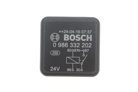 Реле поворотів (24V) Man/MB/Scania BOSCH 0 986 332 202