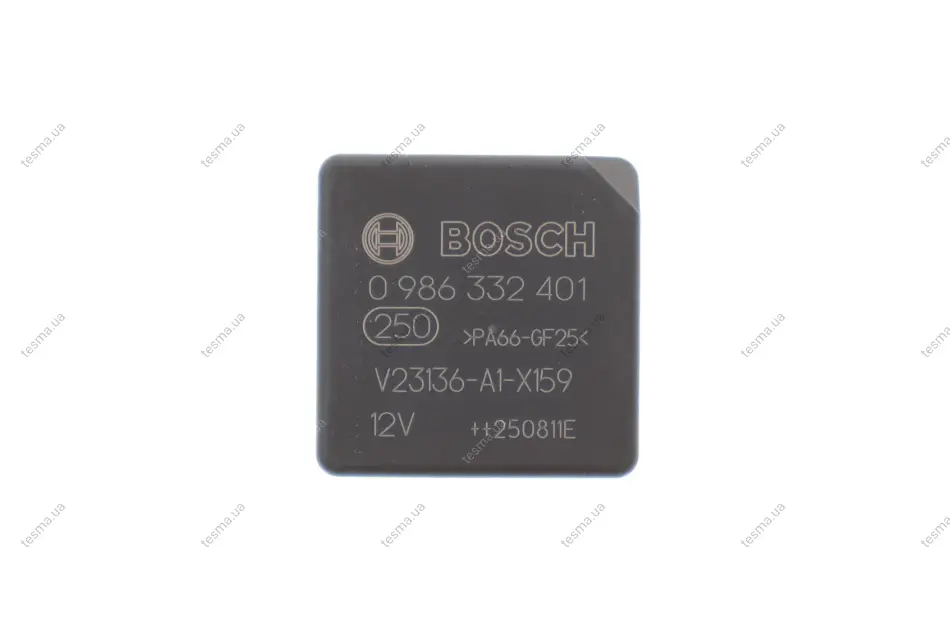 Реле 12v 30a/20 a (вир-во Bosch) BOSCH 0986332401 (фото 1)