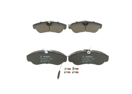 Колодки гальмівні, комплект BOSCH 0986424031