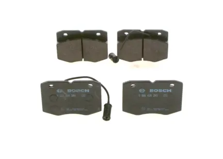 Колодки тормозные, комплект BOSCH 0986424240
