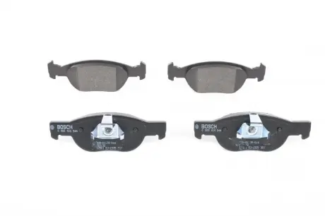 Колодки гальмівні, комплект BOSCH 0986424544