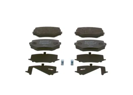 Колодки гальмівні, комплект BOSCH 0986424658