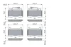 Комплект гальмівних колодок передн, ALFA ROMEO GIULIA, STELVIO 2.0/2.2D/2.9 10.15- BOSCH 0986424851 (фото 5)