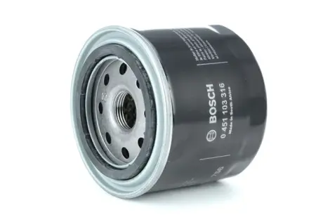 Oil filter, Spin-On. Фильтр масляный, накручиваемый BOSCH 0986452008