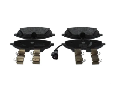 Комплект гальмівних колодок передн, AUDI A3, A3 ALLSTREET CUPRA LEON, LEON SPORTSTOURER SEAT LEON, LEON SPORTSTOURER SKODA OCTAVIA IV VW CADDY CALIFORNIA V CAMPER, CADDY V 1.0-2.5 07.19- BOSCH 0986460072