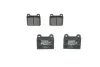 Комплект тормозных колодок, дисковый тормоз BOSCH 0986460113 (фото 1)