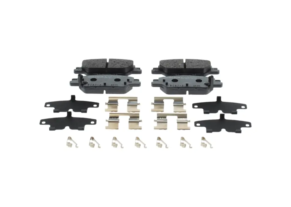 Комплект гальмівних колодок задн, HONDA CR-V V, CR-V VI 1.5-2.4 12.16- BOSCH 0986460138 (фото 1)