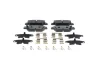 Комплект гальмівних колодок задн, HONDA CR-V V, CR-V VI 1.5-2.4 12.16- BOSCH 0986460138 (фото 1)