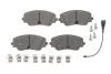 Колодки гальмівні (передні) Audi A3 20-/VW Golf VIII 19-/Tiguan/Arteon 20- (+датчик) BOSCH 0986460162 (фото 1)