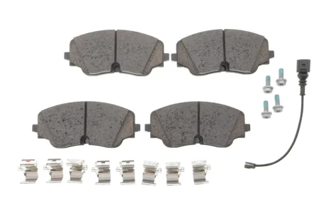 Колодки гальмівні (передні) Audi A3 20-/VW Golf VIII 19-/Tiguan/Arteon 20- (+датчик) BOSCH 0986460162