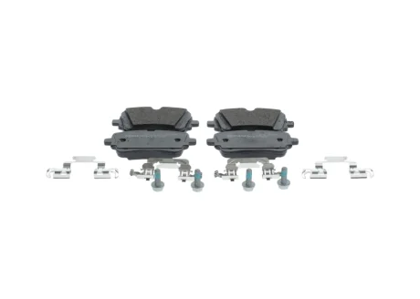 Комплект гальмівних колодок задн, AUDI A5, A6 ALLROAD C8, A6 C8, A7, A8 D5, E-TRON, Q7, Q8, Q8 E-TRON VW TOUAREG 2.0-Electric 01.15- BOSCH 0986460173
