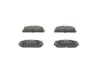 Комплект тормозных колодок, дисковый тормоз BOSCH 0986460736 (фото 1)
