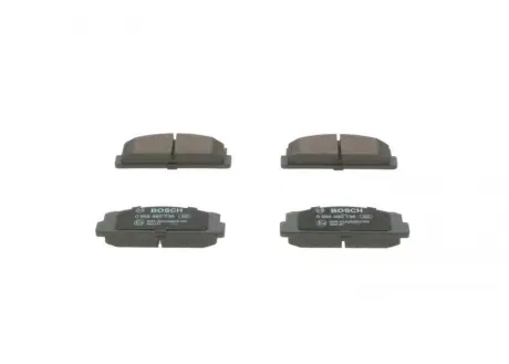 Комплект тормозных колодок, дисковый тормоз BOSCH 0986460736