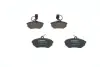 Комплект тормозных колодок, дисковый тормоз BOSCH 0986460948 (фото 2)