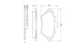 Гальмівні колодки дискові BOSCH 0986460950 (фото 5)