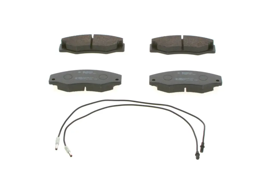 Комплект тормозных колодок, дисковый тормоз BOSCH 0986460953 (фото 1)