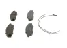 Комплект тормозных колодок, дисковый тормоз BOSCH 0986460953 (фото 4)