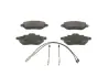 Комплект тормозных колодок, дисковый тормоз BOSCH 0986460956 (фото 1)