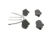 Комплект тормозных колодок, дисковый тормоз BOSCH 0986460956 (фото 2)