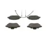 Комплект тормозных колодок, дисковый тормоз BOSCH 0986460956 (фото 3)