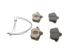 Комплект тормозных колодок, дисковый тормоз BOSCH 0986460957 (фото 2)