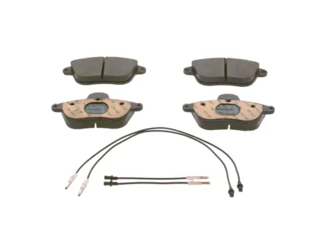 Комплект тормозных колодок, дисковый тормоз BOSCH 0986460957