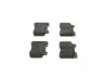 Комплект тормозных колодок, дисковый тормоз BOSCH 0986460959 (фото 2)