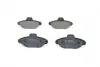 Комплект тормозных колодок, дисковый тормоз BOSCH 0986460968 (фото 2)