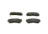 Комплект тормозных колодок, дисковый тормоз BOSCH 0986460984 (фото 1)