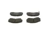 Комплект тормозных колодок, дисковый тормоз BOSCH 0986460984 (фото 3)