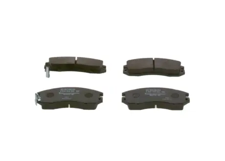 Комплект тормозных колодок, дисковый тормоз BOSCH 0986460984
