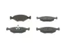 Комплект тормозных колодок, дисковый тормоз BOSCH 0986460986 (фото 1)