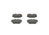 Комплект тормозных колодок, дисковый тормоз BOSCH 0986460988 (фото 1)
