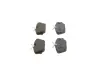 Комплект тормозных колодок, дисковый тормоз BOSCH 0986460988 (фото 4)