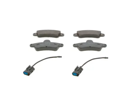 Комплект тормозных колодок, дисковый тормоз BOSCH 0986460991