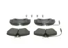 Комплект тормозных колодок, дисковый тормоз BOSCH 0986460998 (фото 3)