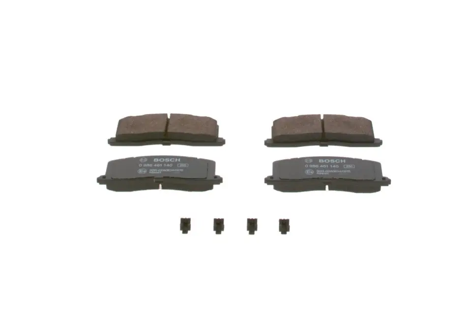 Комплект тормозных колодок, дисковый тормоз BOSCH 0986461140 (фото 1)