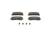 Комплект тормозных колодок, дисковый тормоз BOSCH 0986461140 (фото 1)