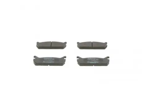 Комплект тормозных колодок, дисковый тормоз BOSCH 0986461146