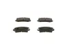 Комплект тормозных колодок, дисковый тормоз BOSCH 0986461396 (фото 1)