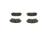 Комплект тормозных колодок, дисковый тормоз BOSCH 0986461396 (фото 2)
