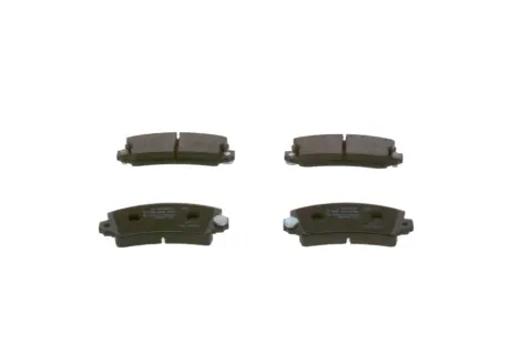 Комплект тормозных колодок, дисковый тормоз BOSCH 0986461396