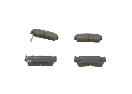 Комплект тормозных колодок, дисковый тормоз BOSCH 0986461750
