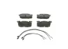 Комплект тормозных колодок, дисковый тормоз BOSCH 0986461763 (фото 1)