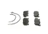 Комплект тормозных колодок, дисковый тормоз BOSCH 0986461763 (фото 2)